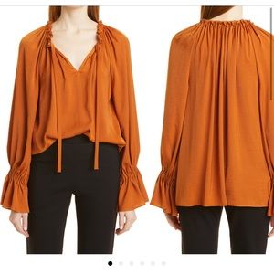 Kobi Halperin Frances Satin Blouse